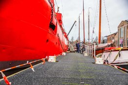 Koperdieven slaan toe bij Museum Lichtschip in Den Helder