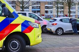 Ongeluk met taxibusje in Den Helder