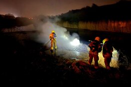 Buitenbrand nabij scouting in Den Helder