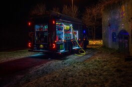 Buitenbrand nabij scouting in Den Helder