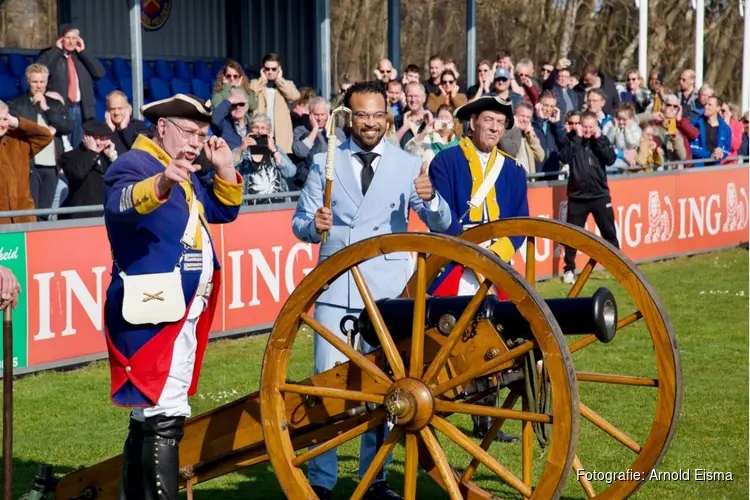 Officiële opening nieuwe tribune en kleedkamers bij FC Den Helder
