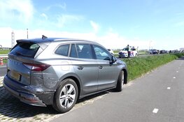 Verkeerschaos in Den Helder na ongeval op de N250