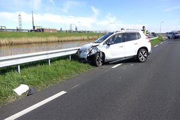 Verkeerschaos in Den Helder na ongeval op de N250