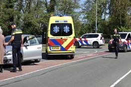 Fietsster raakt gewond bij aanrijding