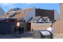 Schade na brand in tuin Den Helder, brandstichting niet uitgesloten