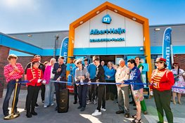 Gezellig druk bij opening Albert Heijn Schootenplaza