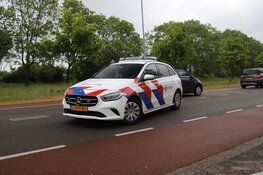 Fietser gewond na aanrijding met auto