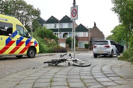 Aanrijding auto met fietser in Den Helder