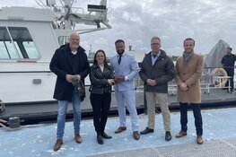 Europarlementariër Raquel Garcia Hermida-Van der Walle op bezoek in Den Helder