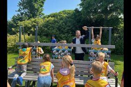 Nieuwe beweegbank in Timorpark