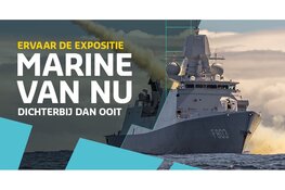 Nieuwe tentoonstelling Marine van Nu opent in het Marinemuseum.