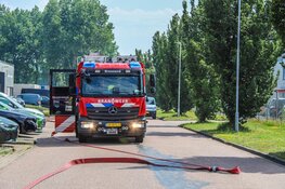 Brand bij industrieel bedrijf in Den Helder snel geblust