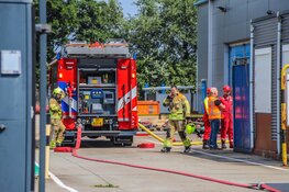 Brand bij industrieel bedrijf in Den Helder snel geblust