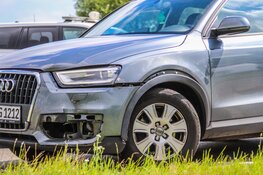 Ongeval tussen werkbus en personenauto op kruising Schoolweg met N9 in Julianadorp