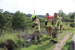Buitenbrand nabij Scouting in Den Helder