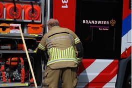Buitenbrand nabij Scouting in Den Helder