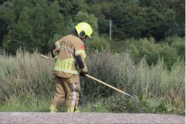 Buitenbrand nabij Scouting in Den Helder