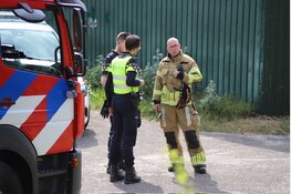 Buitenbrand nabij Scouting in Den Helder