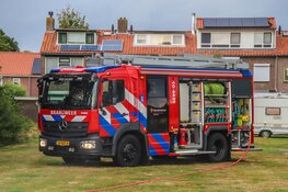 Grote brand in afvalcontainer bij sporthal in Den Helder: Politie doet onderzoek