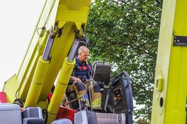 Meeuw schrikt los bij redding