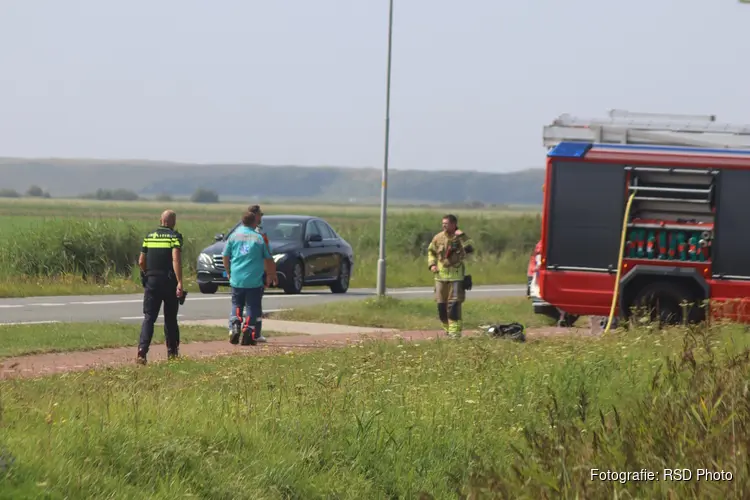 Brand in COA locatie Den Helder