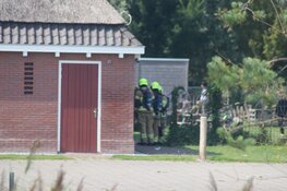 Brand in COA locatie Den Helder