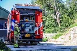 Buitenbrand bij begraafplaats in Den Helder snel geblust