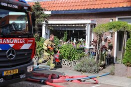 Asbest vrijgekomen bij brand in schuur in Den Helder