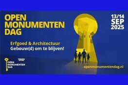 Meer monumenten en activiteiten dan ooit tijdens Open Monumentendagen in Den Helder
