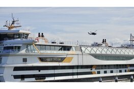 Defensie oefent met helikopters boven Nederland, duikerdroppings boven Den Helder