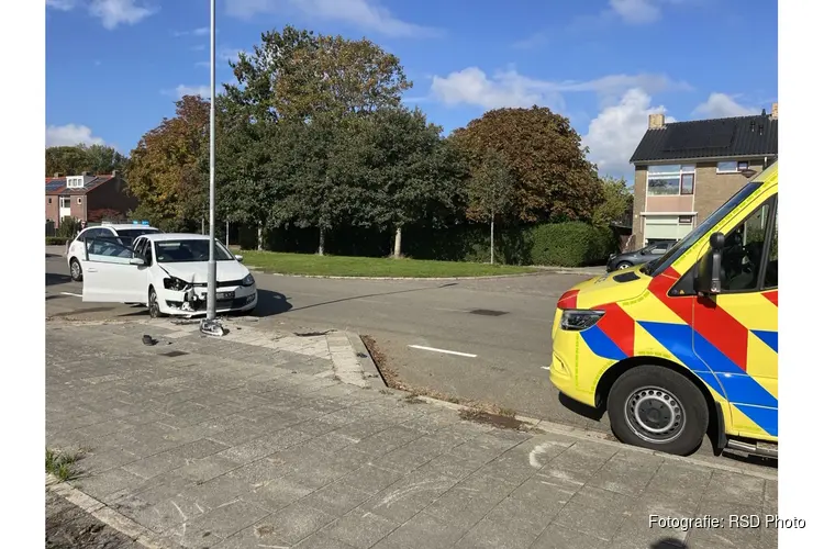 Automobilist gewond na ongeval in Den Helder