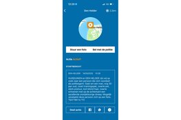 Politie start grootschalige zoektocht naar actieve nepagent in Den Helder