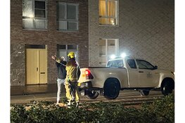 Storm Benjamin zorgt voor schade aan de Kanaalweg in Den Helder