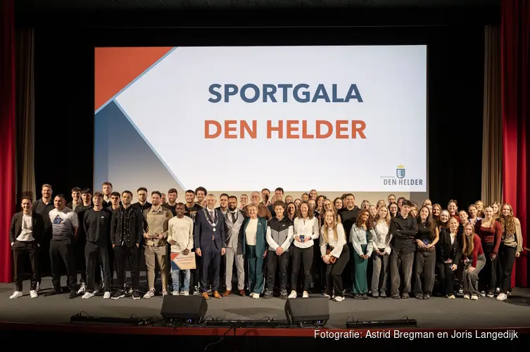 Helderse topsporters gezocht! Meld je aan voor Sportgala Den Helder