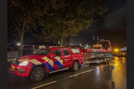 Niemand aangetroffen na grote zoekactie in water langs Zuidstraat