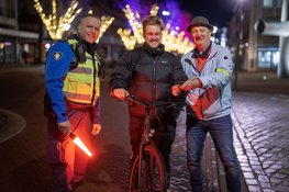 Geslaagde actie voor veilige fietsverlichting