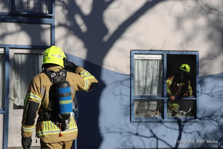 Brand in woonzorginstelling Willem Barentszstraat snel onder controle
