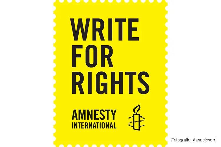 Den Helder schrijft mee tegen onrecht tijdens Amnesty's Write for Rights