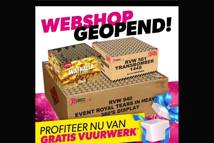 Eenvoudig online vuurwerk bestellen