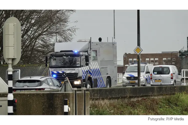 Mogelijk Explosief aangetroffen in marine haven