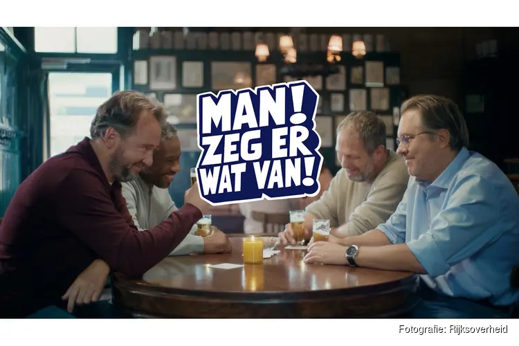 Landelijke campagne ‘Man, zeg er wat van!’ nu ook te zien in horeca in Den Helder