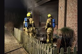 Flinke schade na brand bij woning Den Helder