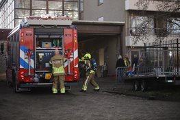 Brand in schoorsteen van Hotel Den Helder: rook in wijde omtrek te zien
