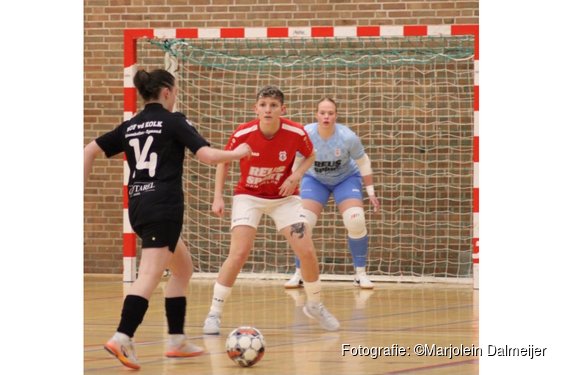 Zeemacht Vrouwen voor derde keer onderuit tegen FC Marlène