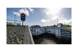 Koopvaardersschutsluis 4 weken lang dicht voor scheepvaartverkeer