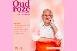 Buitenexpositie ‘Oudroze’ vertelt verhalen van eerste generatie LHBTIQA+’ers