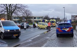 Twee gewonden na zware botsing in Den Helder