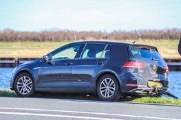 Kop-staartbotsing op N9 richting Den Helder