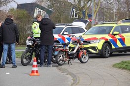 Bromfietser ernstig gewond bij eenzijdig ongeval