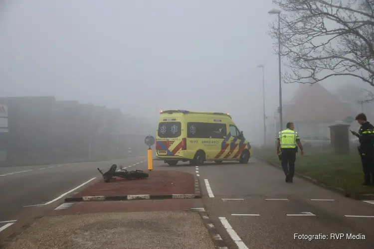 Fatbiker aangereden door auto in Den Helder
